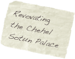 Revovating the Chehel Sotun Palace