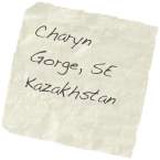 Charyn Gorge, SE Kazakhstan