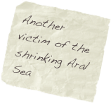 Another victim of the shrinking Aral Sea