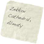 Zekkov Cathedral, Almaty