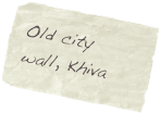 Old city wall, Khiva